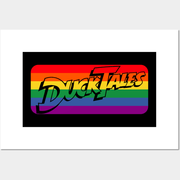 DuckTales Pride Wall Art by Amores Patos 